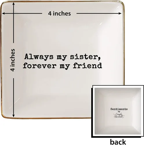Miniatura 12 de Simply Charmed Amo Mi Abuela – Divertido regalo español para el Día de la Madre para la abuela de cerámica o soporte para anillos – Elegante bandeja