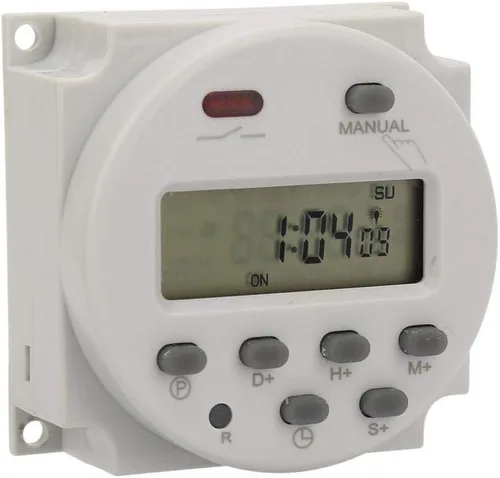 Miniatura 4 de Temporizadores Programable Digital Displayed Temporizador Interruptor para Controlador Electrónico (5V DC)