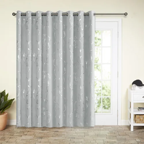 Miniatura 62 de BUHUA Cortinas Opacas de 63 Pulgadas de Largo, 2 Paneles con Aislamiento Térmico, Tratamiento de Ventana para Dormitorio, Cortinas Oscurecedoras