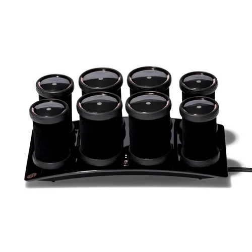 T3 - Rodillos calientes voluminizadores LUXE | Juego de rizadores de pelo premium para volumen duradero, cuerpo y brillo | Juego de 8-4 XL (1.75") y