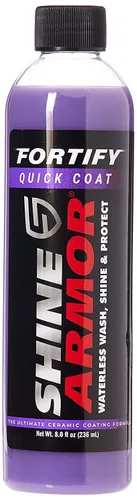 Capa superior de revestimiento de cerámica para automóviles Fortify Quick Coat Pulidor de cera de automóvil Spray de lavado y cera hidrofóbico de