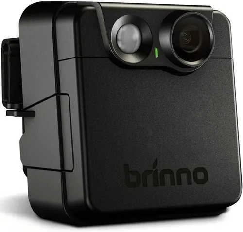 Brinno MAC200DN Cámara de seguridad al aire libre inalámbrica activada por movimiento portátil (negro)