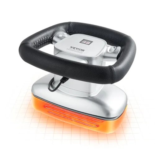 VEVOR Masajeador quiropráctico, masajeador vibratorio profesional de velocidad variable de 400-4600 rpm, masajeador corporal orbital quiropráctico