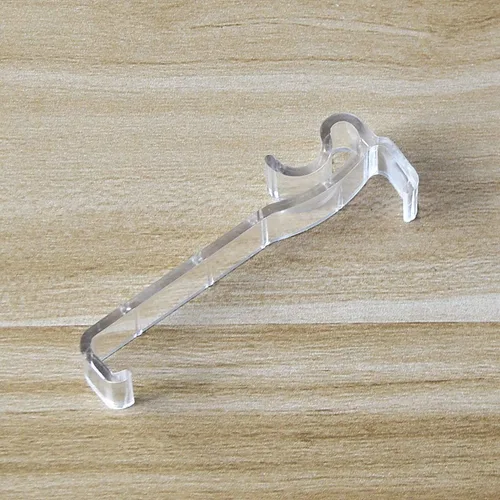 Miniatura 3 de Clips para cenefa, 6 unidades, 3 pulgadas, clip oculto, plástico transparente para persianas horizontales, soporte de retención de cenefa