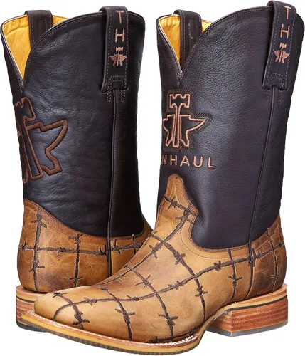 Miniatura 7 de Tin Haul Zapatos Bob Wire Western Botas para hombre