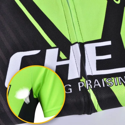 Miniatura 5 de Ateid Big Boys Cycling Jersey Set Short Sleeve with 3D Padded Shorts