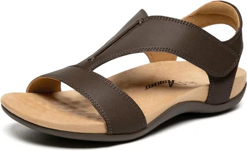 Miniatura 12 de Athlefit - Sandalias ortopédicas para mujer, sandalias de playa cómodas con soporte ortopédico para el arco del pie