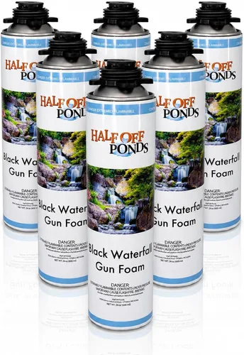 Miniatura 11 de Half Off Ponds Limpiador de pistola de espuma en cascada, disolvente en aerosol de 20 onzas para espuma expansiva y adhesivo sin curar, limpiador