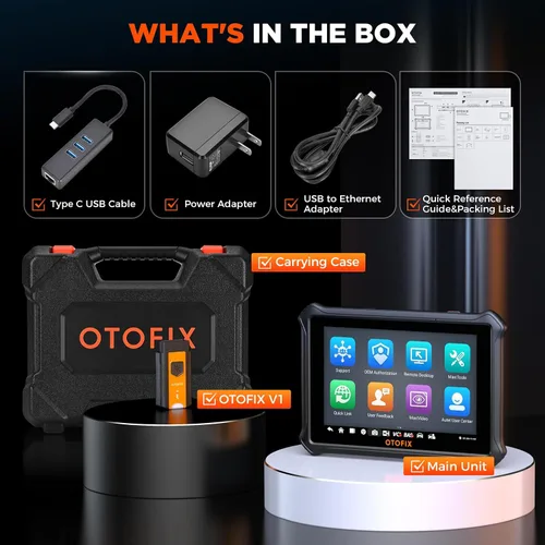 Miniatura 8 de OTOFIX Herramienta de escaneo bidireccional D1 Lite con actualizaciones gratuitas de 2 años, escáner de diagnóstico automotriz para todo el sistema