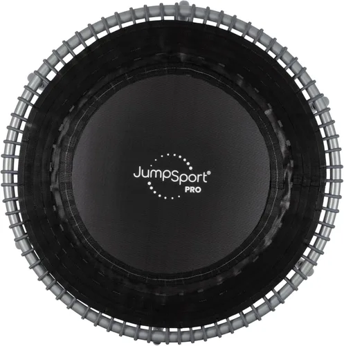 Miniatura 21 de JumpSport 350 PRO 39 Inch Fitness Trampoline Indoor Rebounder Cardio Workout Equipment 300 lb Capacity Negro mate