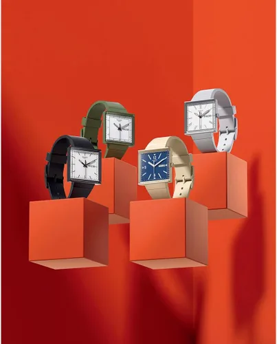Miniatura 12 de Swatch What If Green Men's Watch SO34G700