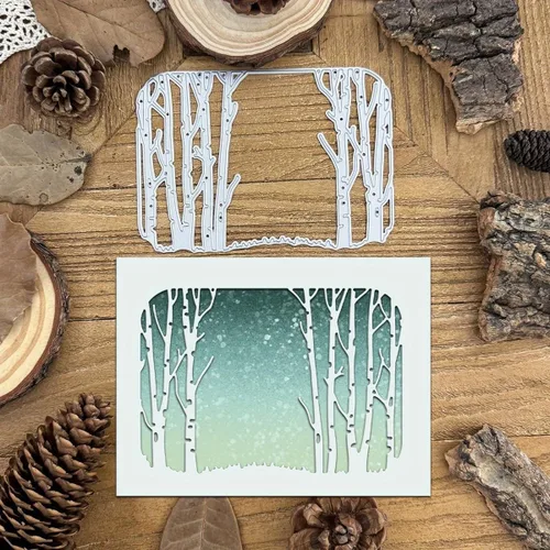 Miniatura 30 de Troqueles para álbum de recortes, troqueles de metal de Navidad para hacer tarjetas, plantilla de perforación para manualidades de papel, plantillas