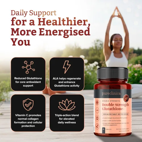 Miniatura 6 de Glutatión 1000 mg x 360 tabletas (6 botellas de 60) - con 500 mg de glutatión, 300 mg de ALA y 200 mg de VIT C por tableta