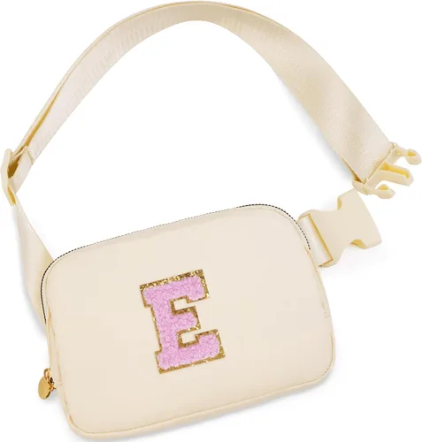 Miniatura 122 de Bolsa de cinturón para niñas y mujeres, bolsas cruzadas, riñonera, riñonera personalizada, Negro, Small
