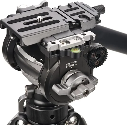 Miniatura 7 de Benro Tortoise CF Serie 2, trípode de 4 secciones con cabezal híbrido FS36PRO