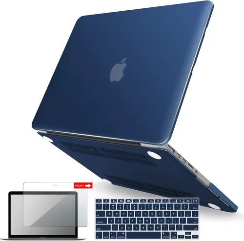 Miniatura 27 de IBENZER Compatible con MacBook Pro de 13 pulgadas 2015 2014 2013 finales 2012 A1502 A1425, carcasa rígida y cubierta de teclado y protector