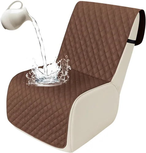 Miniatura 50 de Arfntevss Fundas de sofá modular reclinable, 100% impermeable, en forma de L, para sillón reclinable en forma de L, funda seccional lavable