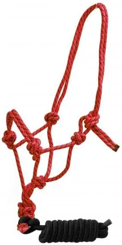 Miniatura 4 de Cuerda trenzada de nailon vaquero con nudo halter con correa extraíble de 7 1/2 pies Lima