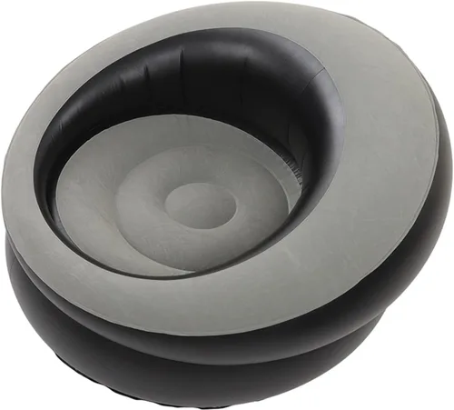 Miniatura 2 de CHICIRIS Silla inflable con la válvula de inflación rápida, sofá inflable simple del aire para el senderismo al aire libre