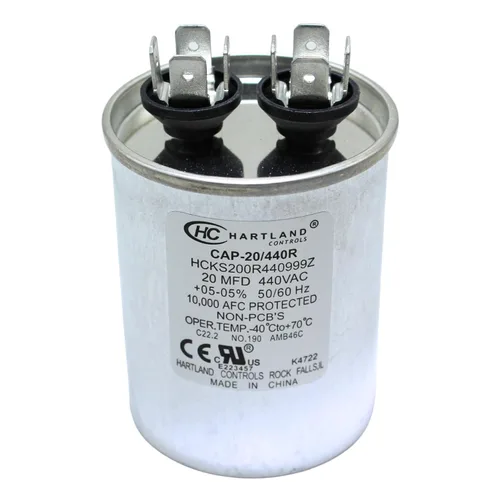Miniatura 15 de HVAC Genius - Condensador de 5 condensadores MFD de 370 o 440 VCA 5uf de funcionamiento ovalado para motor de ventilador, condensador de soplador
