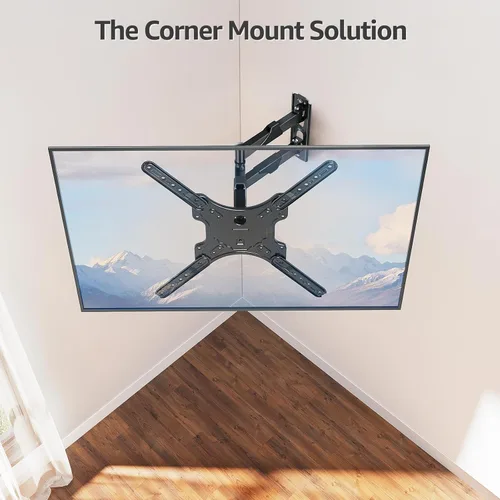 Miniatura 7 de MOUNTUP Soportes de pared para TV para la mayoría de televisores de 26 a 60 pulgadas, soporte de TV de movimiento completo con giro y extensión