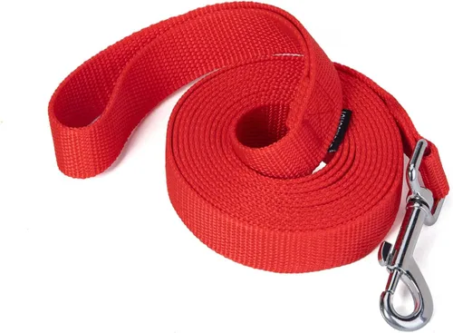 Miniatura 19 de Correa de entrenamiento de nailon resistente y duradera, cuerda de tracción de 1 pulgada de ancho, 6 pies de largo, para perros pequeños y medianos