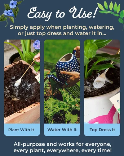 Miniatura 6 de Organic Plant Magic - Truly Organic - Batidor de alimentos solubles para plantas fáciles de usar: concentrado de fertilizante multiusos para todas