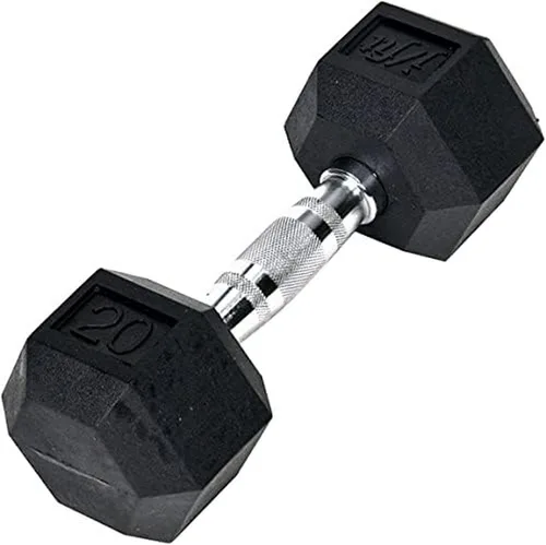 Miniatura 15 de JFIT Rubber Hex Dumbbell