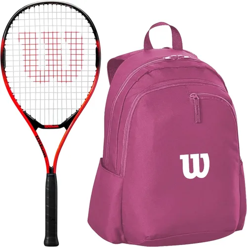 Miniatura 6 de Wilson Pro Staff Precision Jr - Raqueta de tenis incluida con una bolsa de tenis o mochila