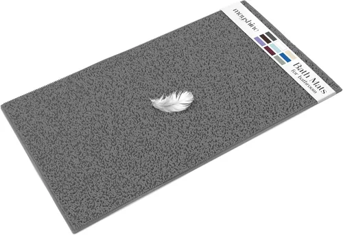 Miniatura 45 de MAYSHINE Alfombra de Baño de Chenilla Afelpada Suave Extra Suave, Súper Absorbente, Alfombra de Baño Antideslizante Microfibra Esponjosa