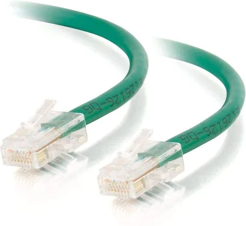 Miniatura 73 de C2G 24494 Cable cruzado Cat5e - Cable de conexión de red sin blindaje sin arranque, naranja (3 pies, 3.0 ft)