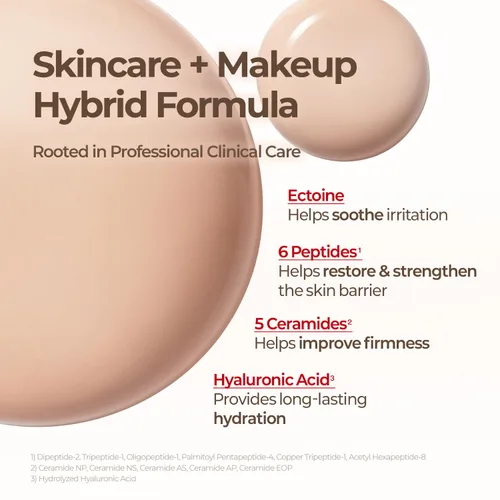 Miniatura 6 de Cell Fusion C Skin Blemish Balm No.23 Signature Beige - Crema BB ligera/media, ligera con ceramida, hidratante tintado para pieles sensibles, sin