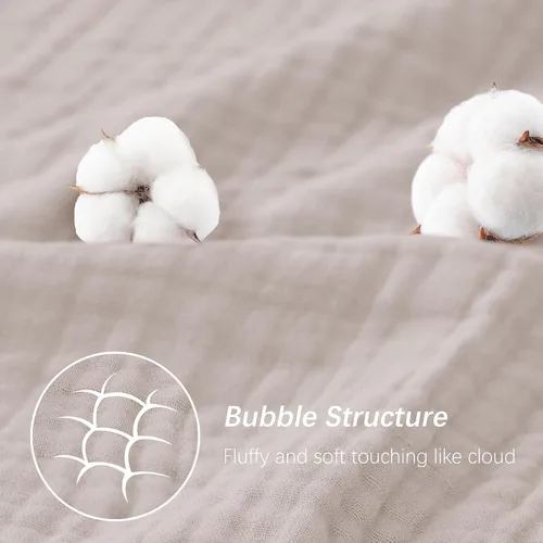 Miniatura 6 de SWEET DOLPHIN - Paquete de 2 toallas de baño de muselina con capucha, 100% algodón, para bebés y niños pequeños, 32 x 32 pulgadas, altamente Pasta