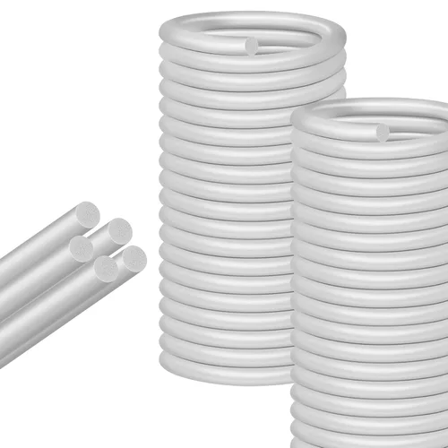 Miniatura 11 de ToLanbbt EPDM - Varilla de respaldo de 1/4 pulgadas x 100 pies, sello de goma para calafateo redondo para juntas de expansión de hormigón, grietas