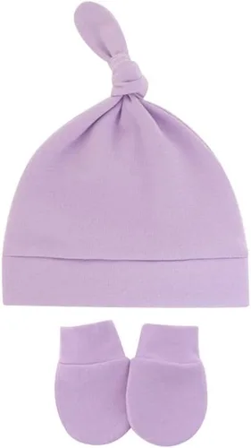 Miniatura 3 de Gorro de punto ajustable de algodón suave y lindo para bebé unisex