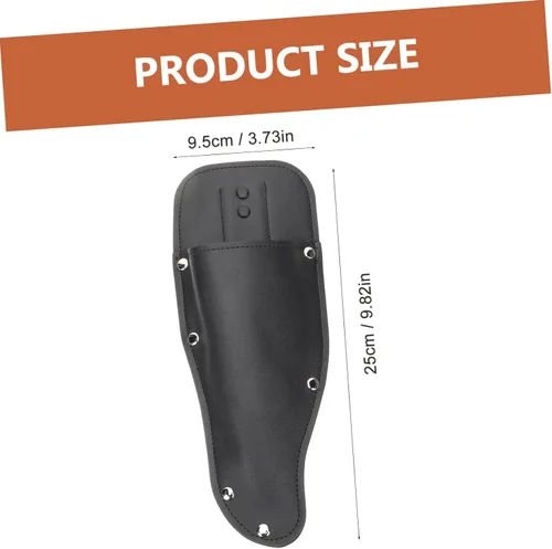 Miniatura 2 de Happyyami Pinza de podadora de cuero para tijera, abrazaderas de inglete para recortar alicates, soporte para herramientas de caza, protector
