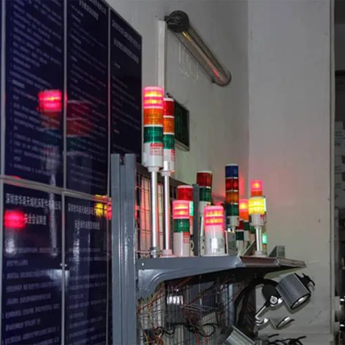 Miniatura 7 de Othmro Columna de luz de señal industrial LED alarma redonda torre indicador luz continua luz de advertencia roja verde DB 90db 24 V 3 W 1 unids