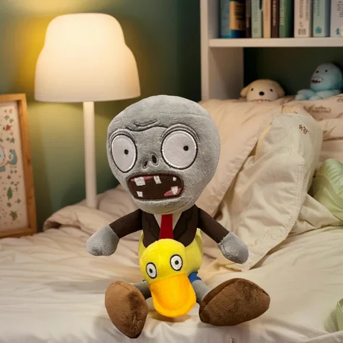 Miniatura 9 de Dyharnsty Juguetes de felpa de Plantas vs Zombies - Peluche de pato de felpa para regalos de cumpleaños para niños