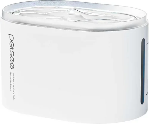 Miniatura 7 de Fuente de agua automática para gatos, dispensador de agua de 2.5 litros de capacidad, bomba ultra silenciosa, sistema de filtración, material sin