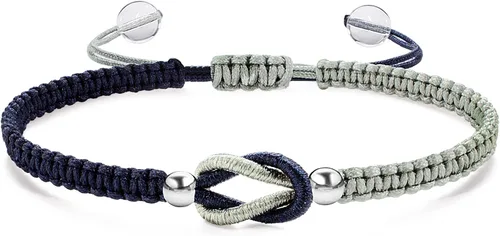 Miniatura 40 de Pulseras hechas a mano, pulseras para mujeres y hombres, pulsera ajustable con inicial, regalos de joyería para mamá, esposa, novia, ella, amigos