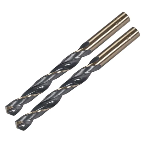 Miniatura 29 de uxcell 24 brocas de vástago recto, 0.118 in, titanio dorado y nitruro negro, acero de alta velocidad (HSS) 4341 con vástago de 0.118 in