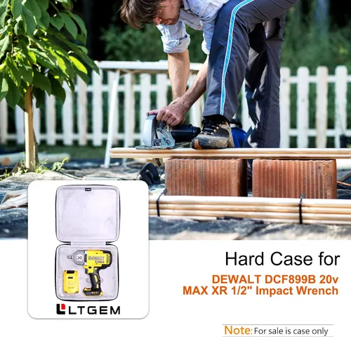 Miniatura 2 de L LTGEM Estuche rígido EVA para DEWALT DCF899B o DCF899HB 20V MAX XR Kit de llave de impacto herramienta (solo funda!)