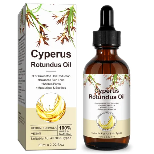 Miniatura 8 de Aceite Cyperus Rotundus, aceite natural de Cyperus Rotundus para depilación, reduce el crecimiento del vello corporal, hidratante y calmante