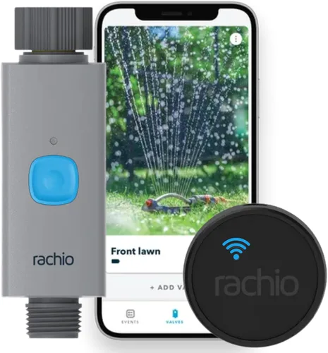 Miniatura 7 de Rachio Temporizador inteligente de manguera (solo 1 válvula) – Temporizador de grifo para exteriores controlado por aplicación, instalación rápida