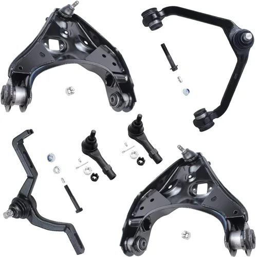 Miniatura 119 de Detroit Axle - Kit de brazos de control de extremo delantero 4WD para Ford 04-08 F-150, 06-08 Lincoln Mark LT, 4 extremos de barra de acoplamiento