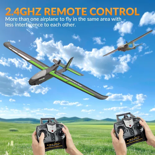 Miniatura 2 de VOLANTEXRC - Avión RC de nueva versión, avión de control remoto para adultos, avión RC de 4 canales con construcción de espuma duradera, 3 modos