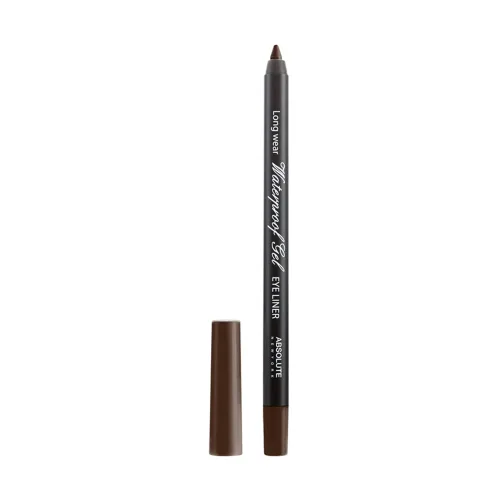 Miniatura 6 de Absolute New York Delineador de ojos de gel impermeable (NFB78 Negro)