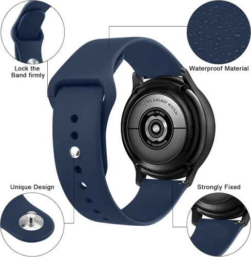 Miniatura 2 de Meliya Correa para Amazfit Bip 5 bandas para mujeres, hombres, mujeres y hombres, correa deportiva ajustable de silicona suave de 0.866 pulgadas