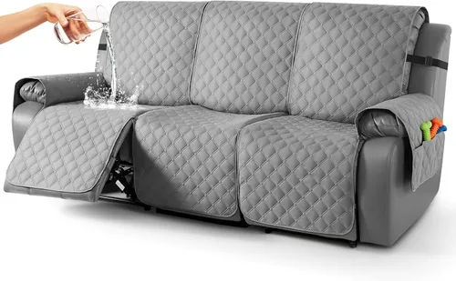 Miniatura 79 de TAOCOCO Fundas reclinables 100% impermeables, con correas para las piernas, funda de sofá reclinable reversible para silla reclinable, protector