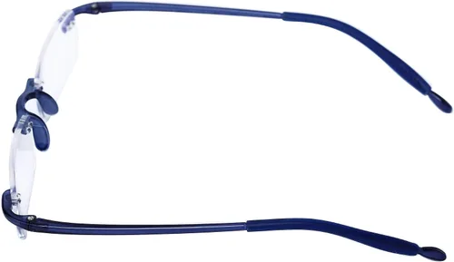 Miniatura 3 de Visualites Lentes de lectura para computadora de lectura ligeros sin montura para filtrar la luz azul para hombres y mujeres Azul marino